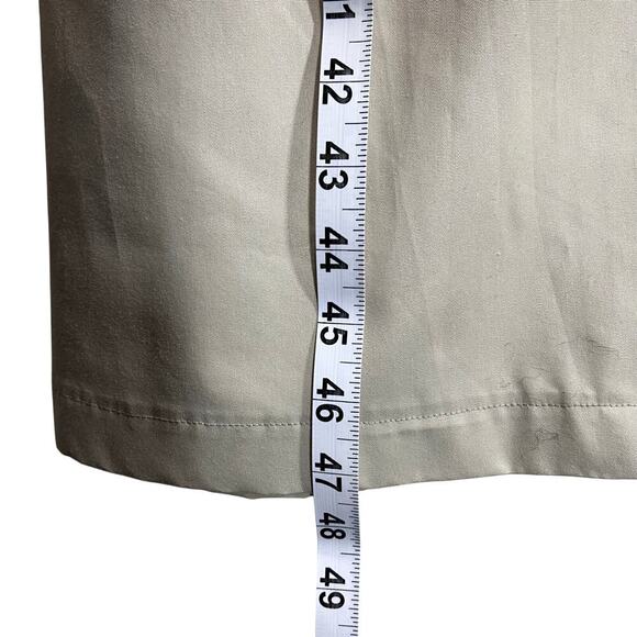 VTG London Fog Maincoats Double Breasted Trench Coat Size 8R Belt Made in USA - Picture 10 of 11